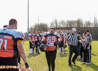 Freundschaftsspiel Fulda Saints Rüsselsheim Crusaders