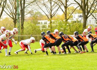 Football Fulda Colts vs Rodgau Pioneers 01-05-2016