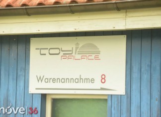 Die Macht ist mit ihnen. Tie Fighter in Eichenzell gelandet.