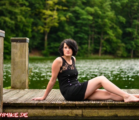 Outdoor Shooting mit Eva